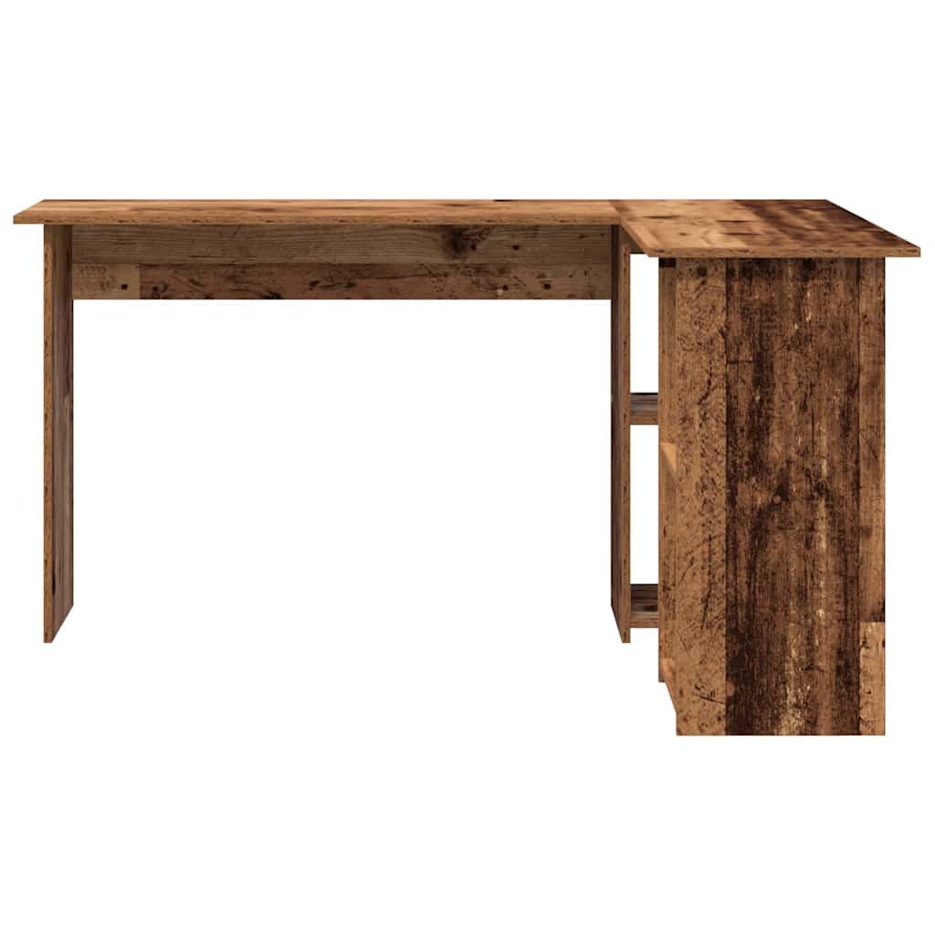vidaXL Biurko Stare drewno 142 x 102 x 73 cm Materiał drewnopochodny