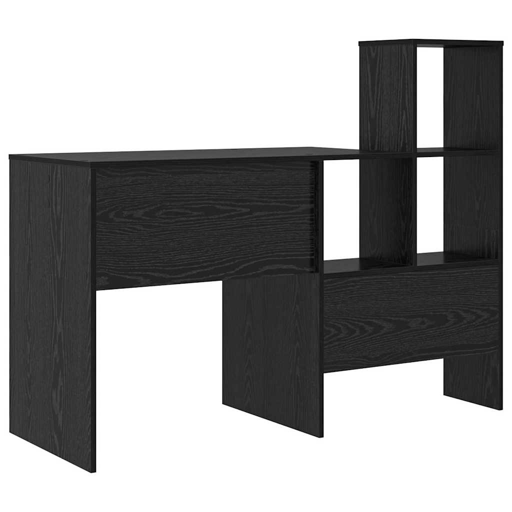 vidaXL Biurko Czarny Dąb 100 x 40 x 90 cm Materiał drewnopochodny