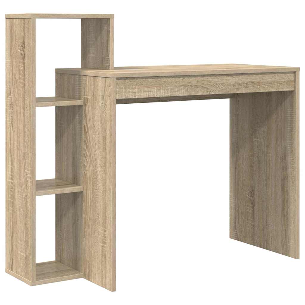 vidaXL Biurko Dąb Sonoma 100 x 40 x 90 cm Materiał drewnopochodny