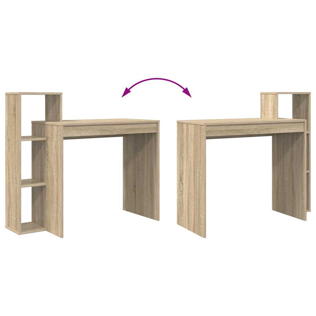 vidaXL Biurko Dąb Sonoma 100 x 40 x 90 cm Materiał drewnopochodny