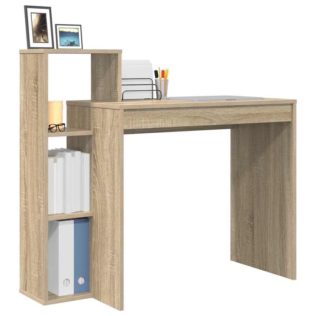 vidaXL Biurko Dąb Sonoma 100 x 40 x 90 cm Materiał drewnopochodny