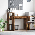 vidaXL Biurko Dąb wędzony 100 x 40 x 90 cm Materiał drewnopochodny