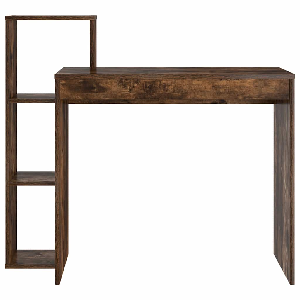 vidaXL Biurko Dąb wędzony 100 x 40 x 90 cm Materiał drewnopochodny