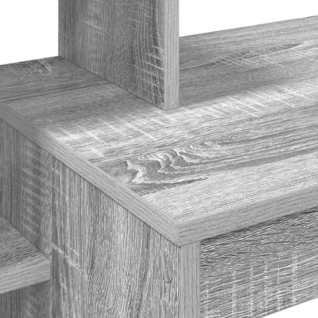 vidaXL Biurko Szary Sonoma 100 x 40 x 90 cm Materiał drewnopochodny
