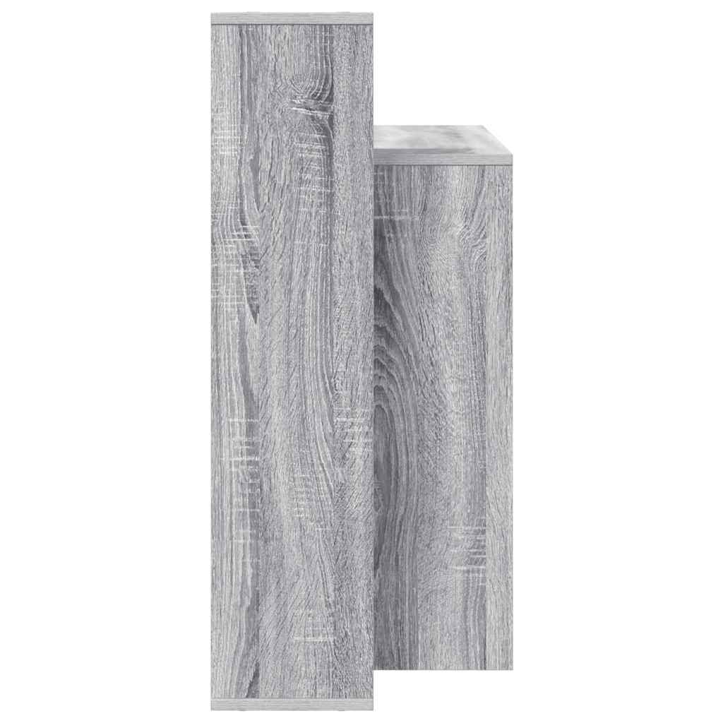 vidaXL Biurko Szary Sonoma 100 x 40 x 90 cm Materiał drewnopochodny