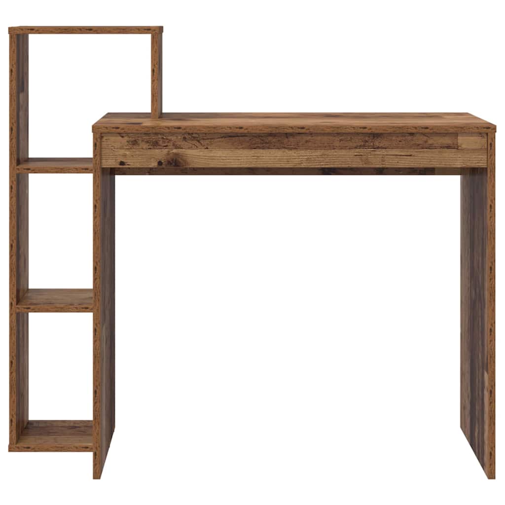 vidaXL Biurko Stare drewno 100 x 40 x 90 cm Materiał drewnopochodny