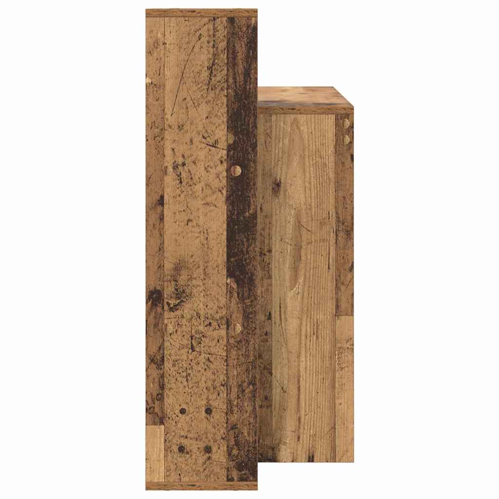vidaXL Biurko Stare drewno 100 x 40 x 90 cm Materiał drewnopochodny