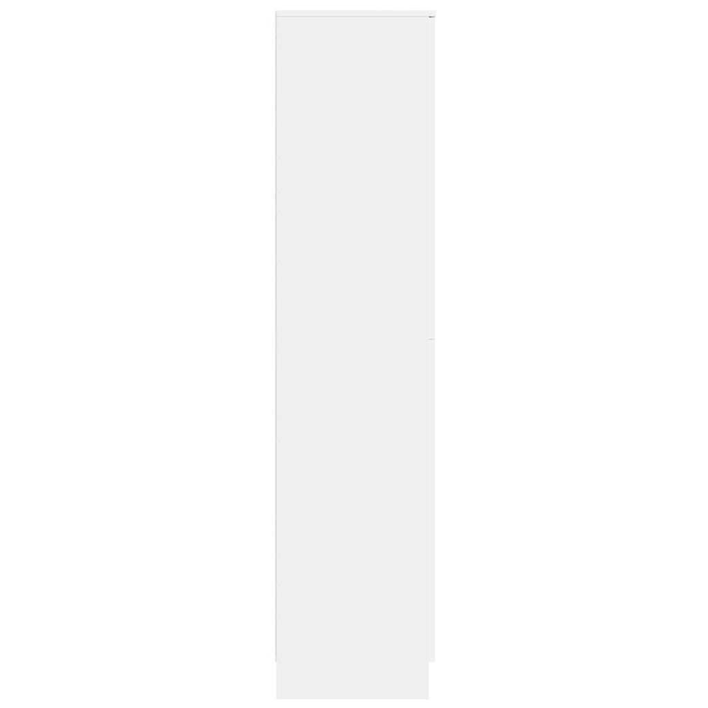vidaXL Highboard Biały 35 x 39 x 168 cm