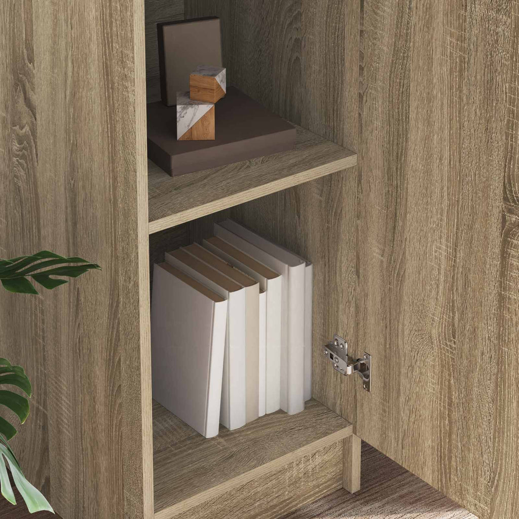 vidaXL Highboard Dąb Sonoma 35 x 39 x 168 cm
