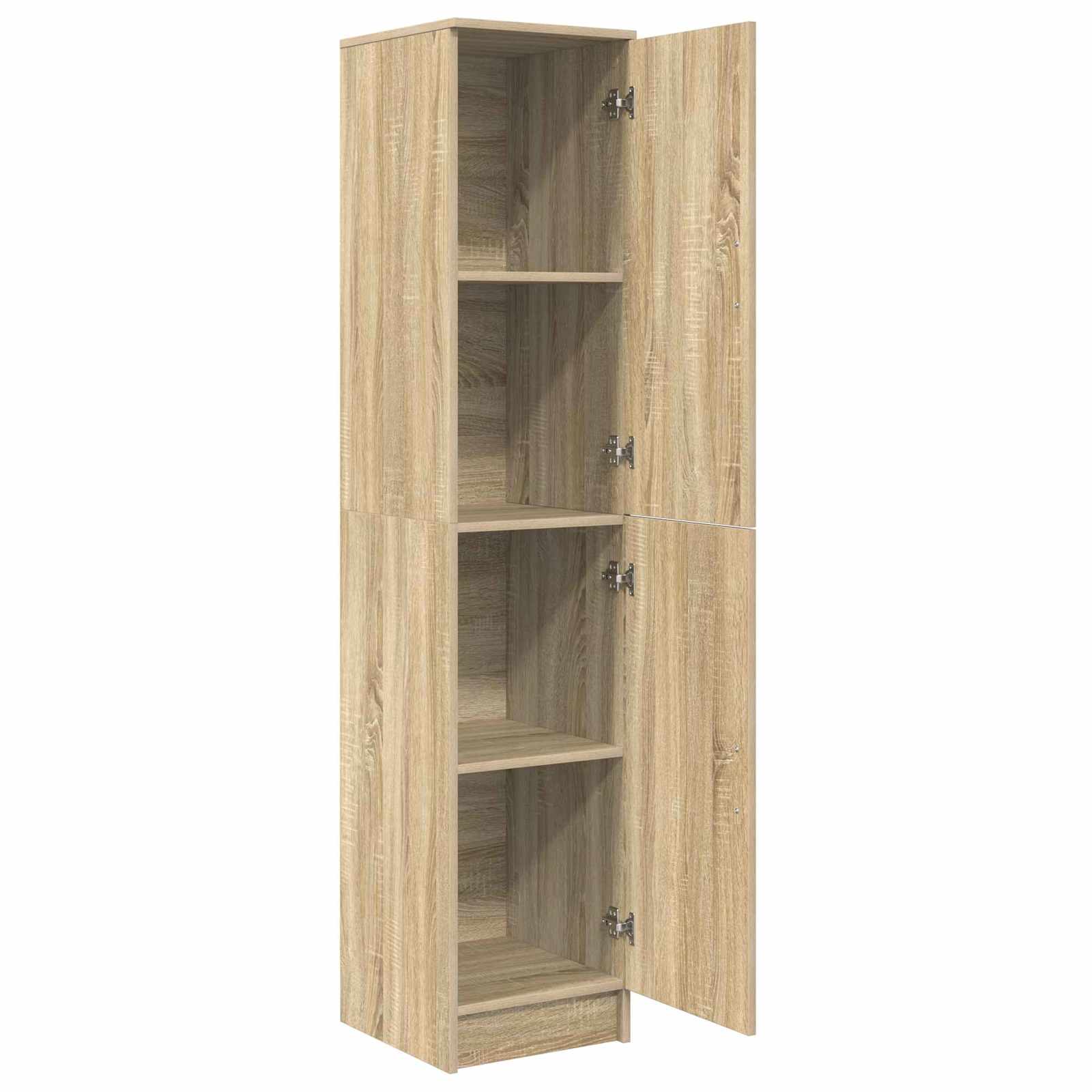 vidaXL Highboard Dąb Sonoma 35 x 39 x 168 cm