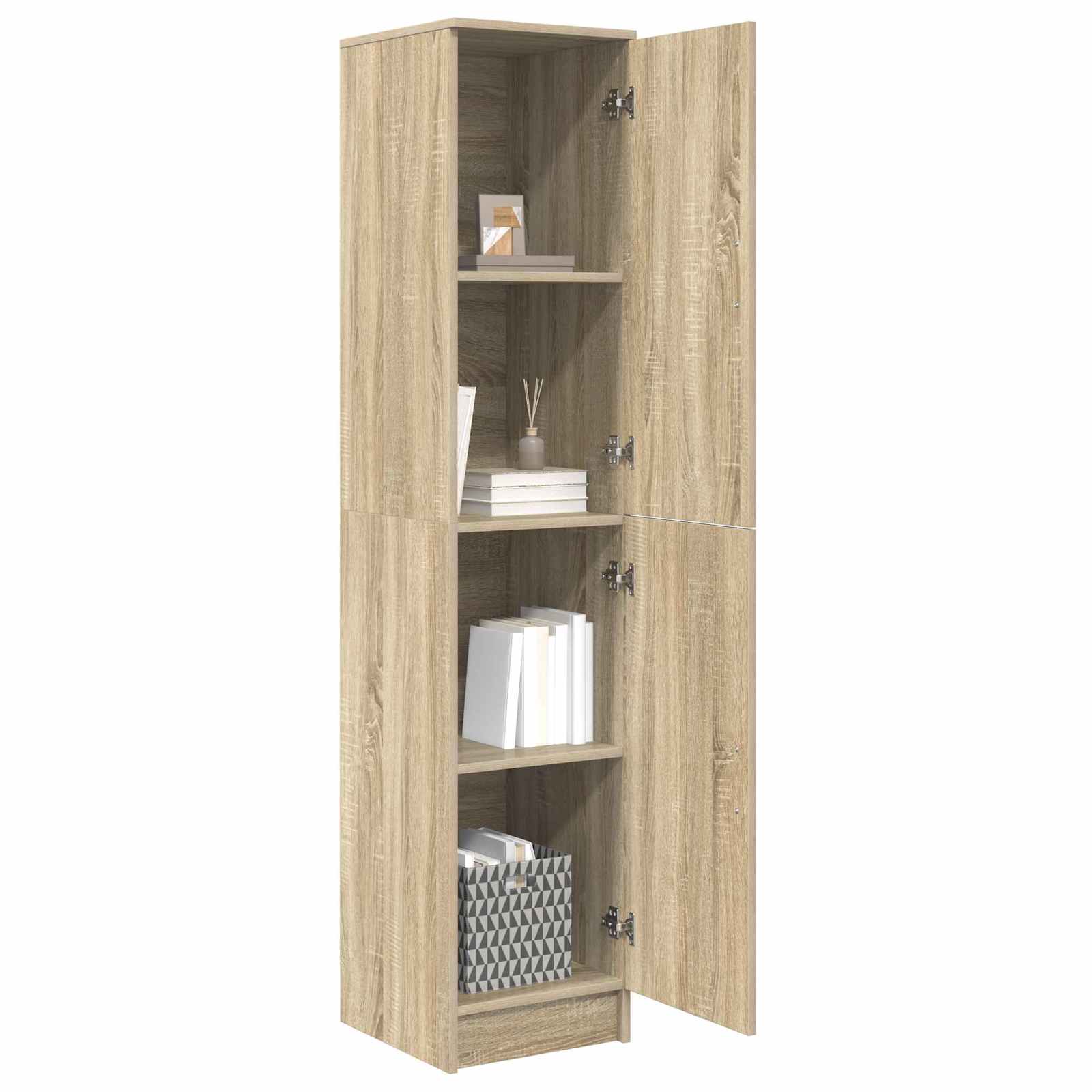 vidaXL Highboard Dąb Sonoma 35 x 39 x 168 cm