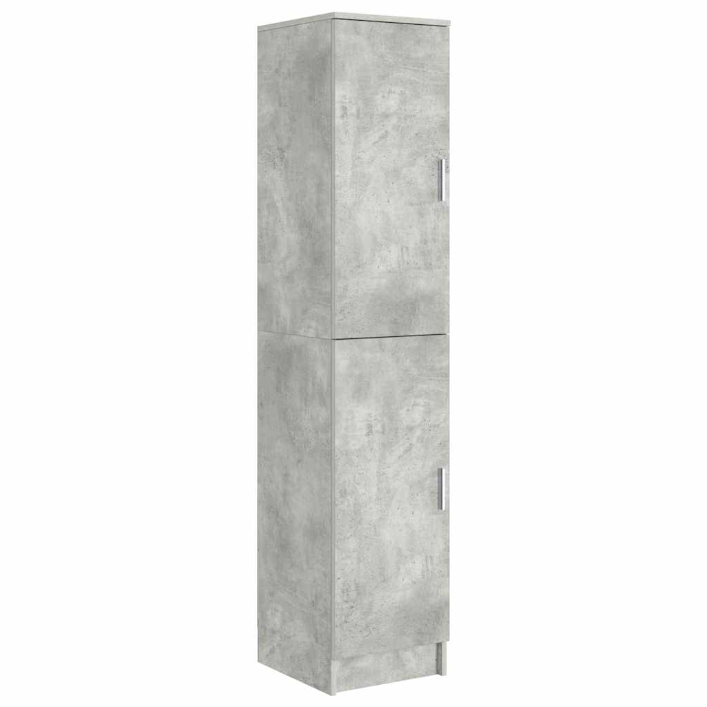 vidaXL Highboard Betonowy szary 35 x 39 x 168 cm