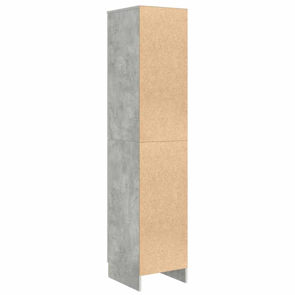 vidaXL Highboard Betonowy szary 35 x 39 x 168 cm