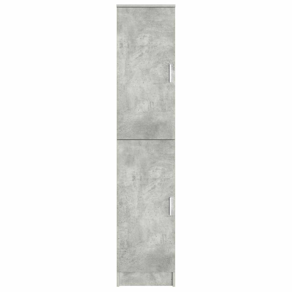 vidaXL Highboard Betonowy szary 35 x 39 x 168 cm