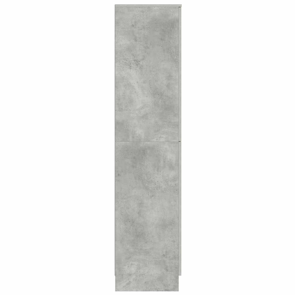vidaXL Highboard Betonowy szary 35 x 39 x 168 cm