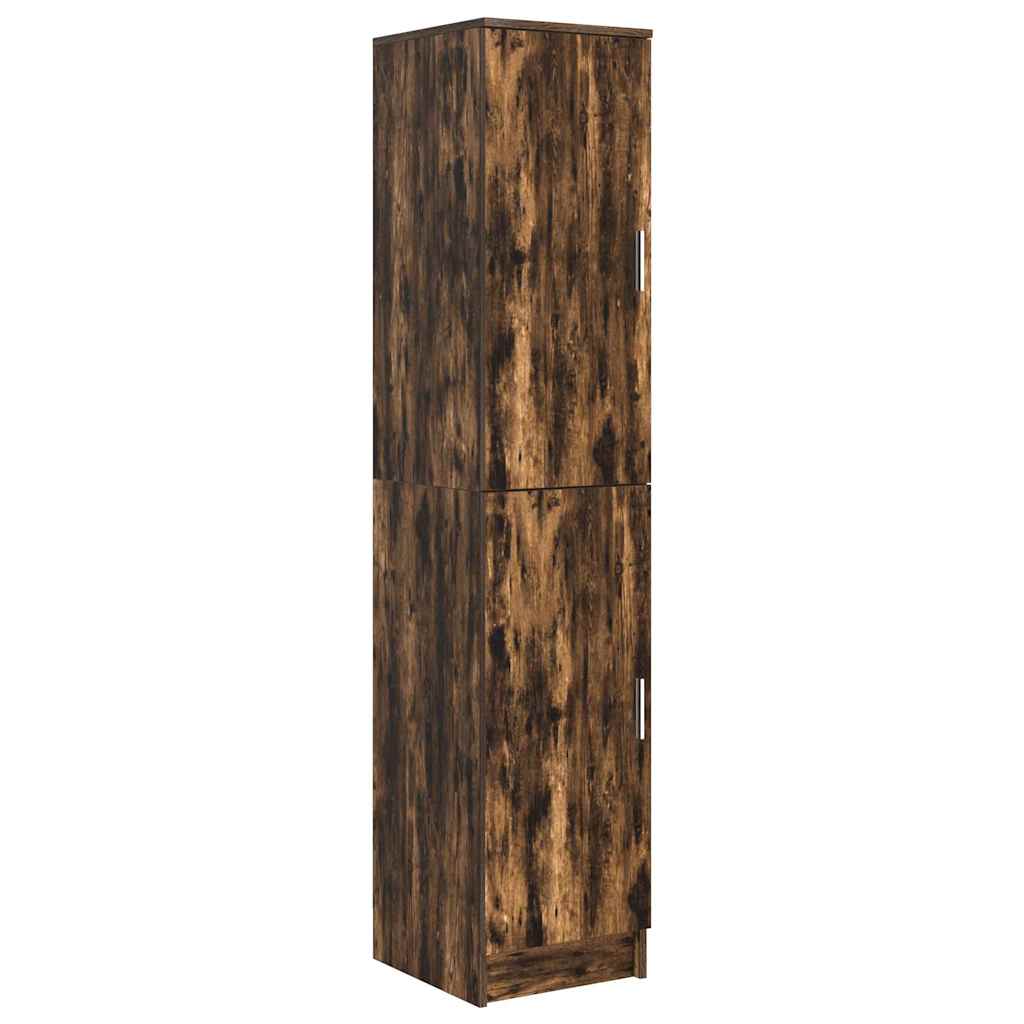 vidaXL Highboard Dąb wędzony 35 x 39 x 168 cm