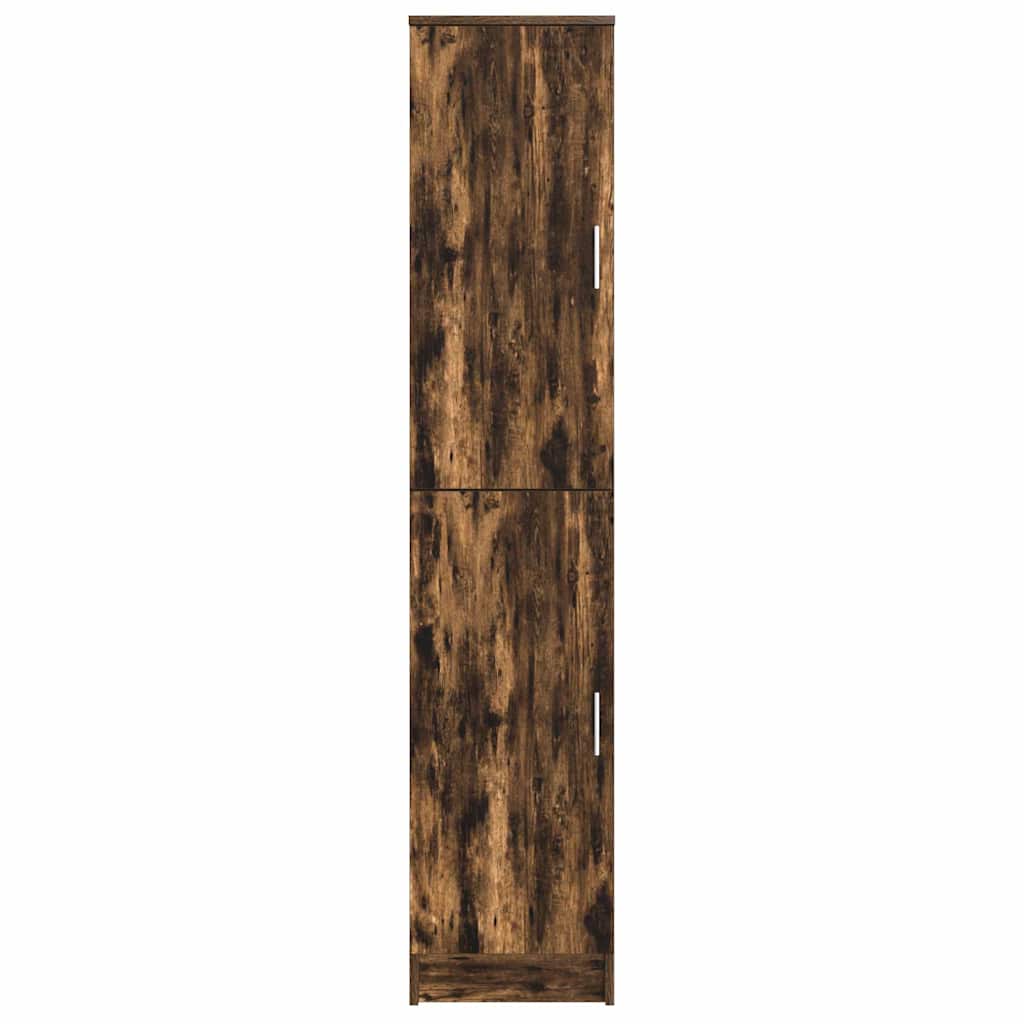 vidaXL Highboard Dąb wędzony 35 x 39 x 168 cm