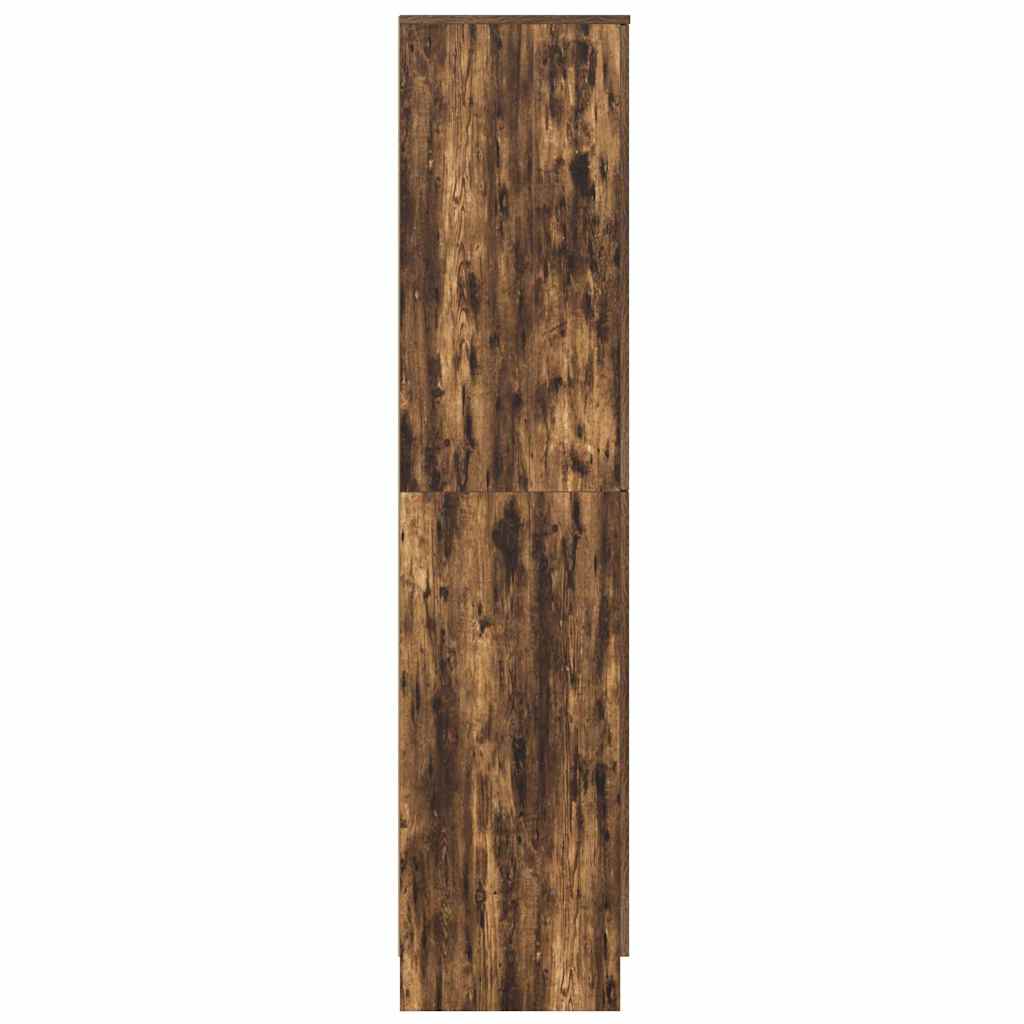 vidaXL Highboard Dąb wędzony 35 x 39 x 168 cm