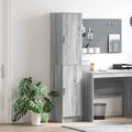 vidaXL Highboard Szary Sonoma 35 x 39 x 168 cm