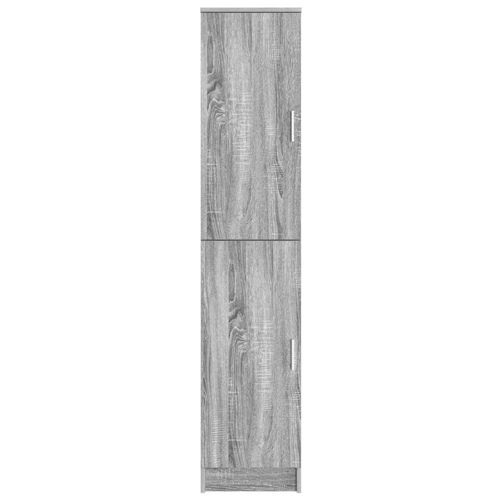 vidaXL Highboard Szary Sonoma 35 x 39 x 168 cm