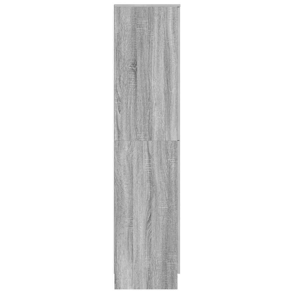 vidaXL Highboard Szary Sonoma 35 x 39 x 168 cm