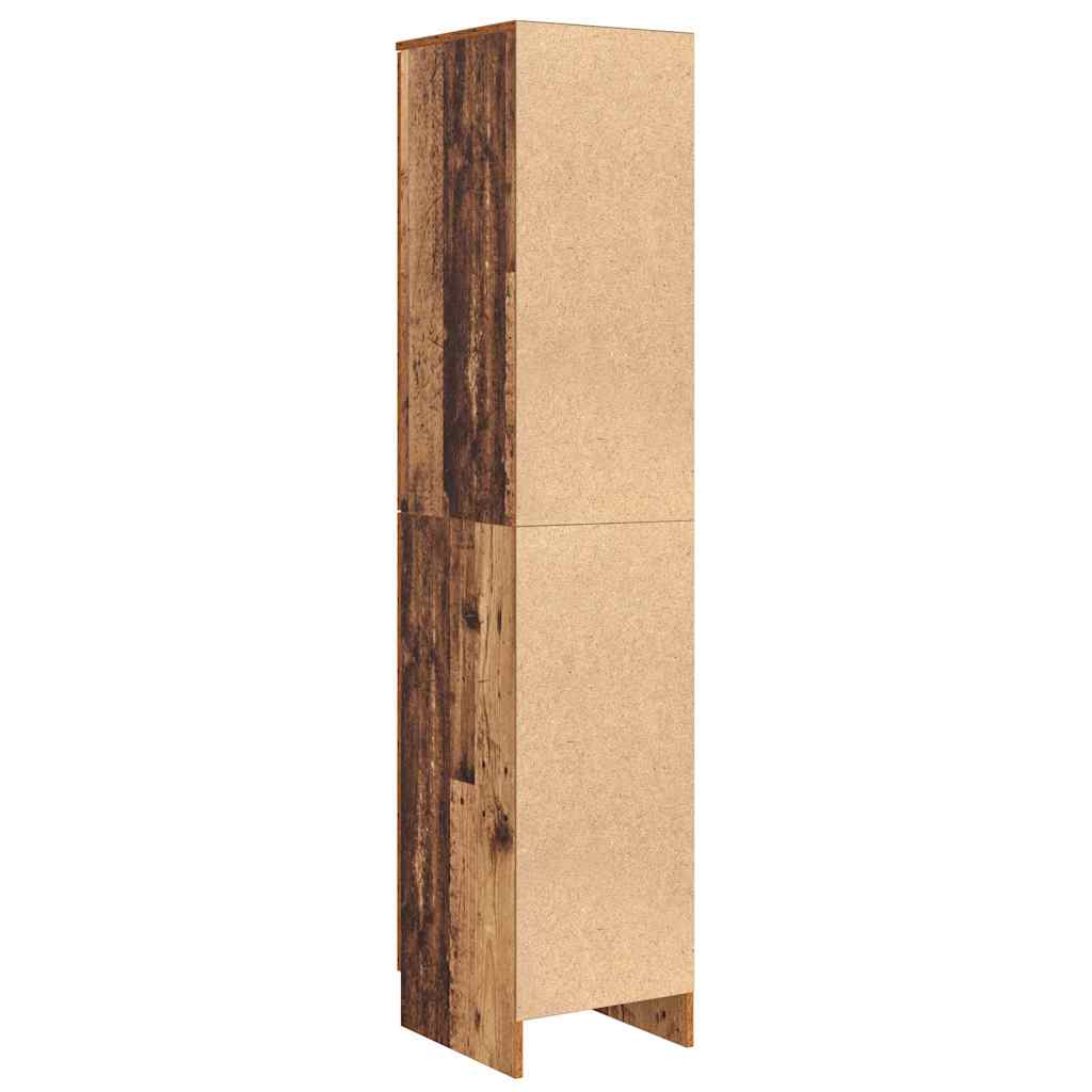 vidaXL Highboard Stare drewno 35 x 39 x 168 cm
