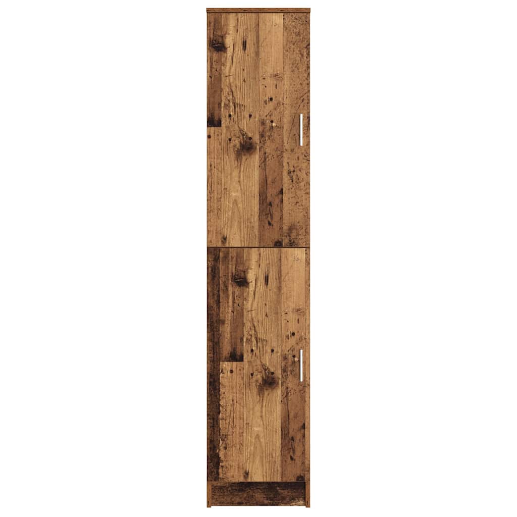 vidaXL Highboard Stare drewno 35 x 39 x 168 cm