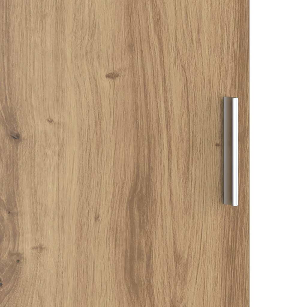 vidaXL Highboard Dąb rzemieślniczy 35 x 39 x 168 cm