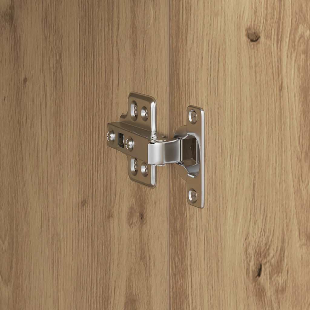vidaXL Highboard Dąb rzemieślniczy 35 x 39 x 168 cm