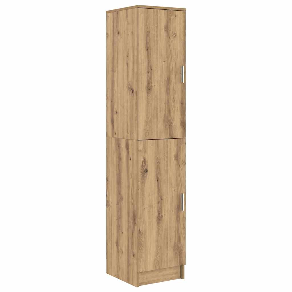 vidaXL Highboard Dąb rzemieślniczy 35 x 39 x 168 cm