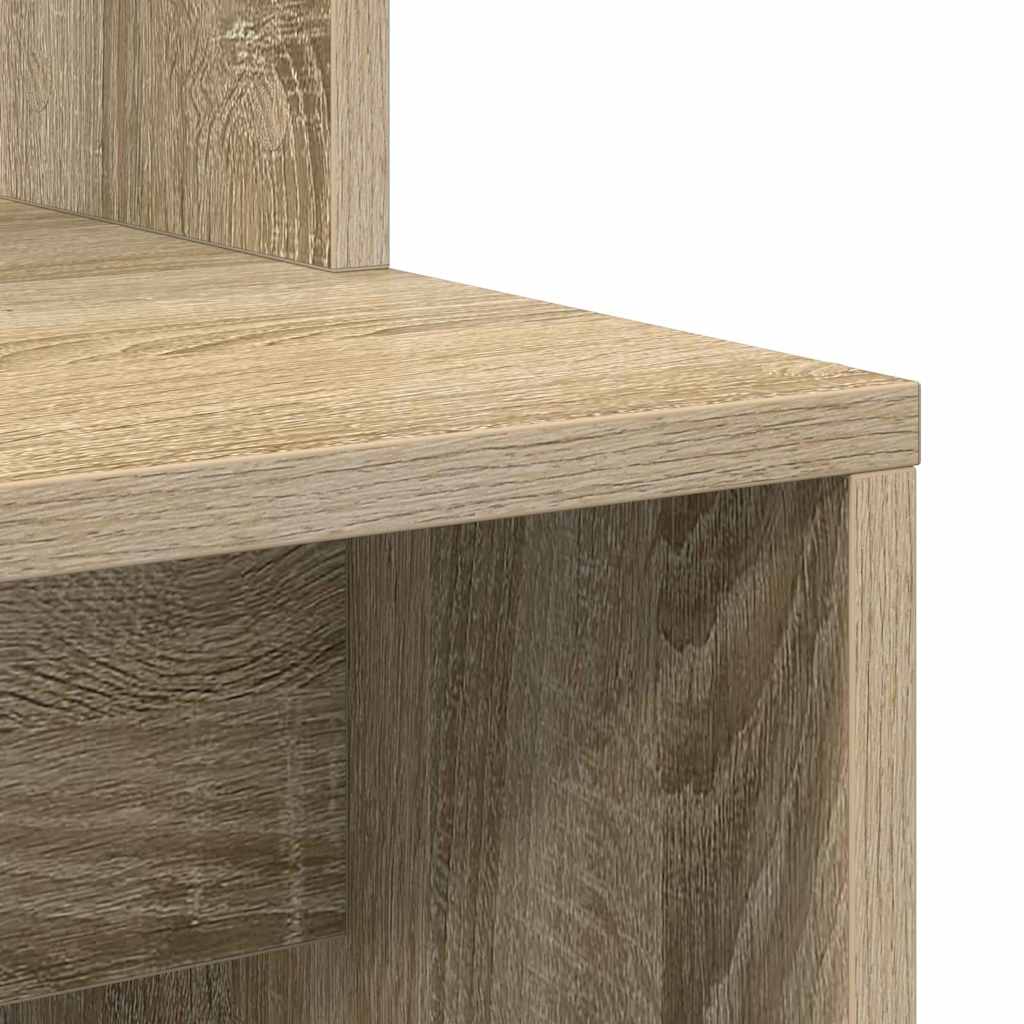 vidaXL Biurko Dąb Sonoma 78,5 x 37 x 154,5 cm Materiał drewnopochodny