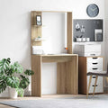 vidaXL Biurko Dąb Sonoma 78,5 x 37 x 154,5 cm Materiał drewnopochodny