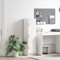 vidaXL Highboard Biały 31.5 x 32 x 122.5 cm