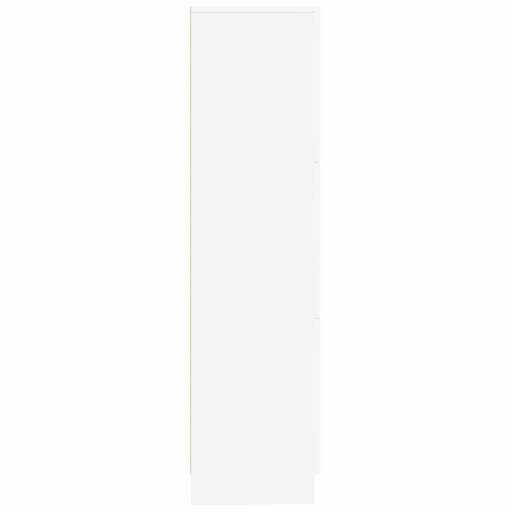 vidaXL Highboard Biały 31.5 x 32 x 122.5 cm