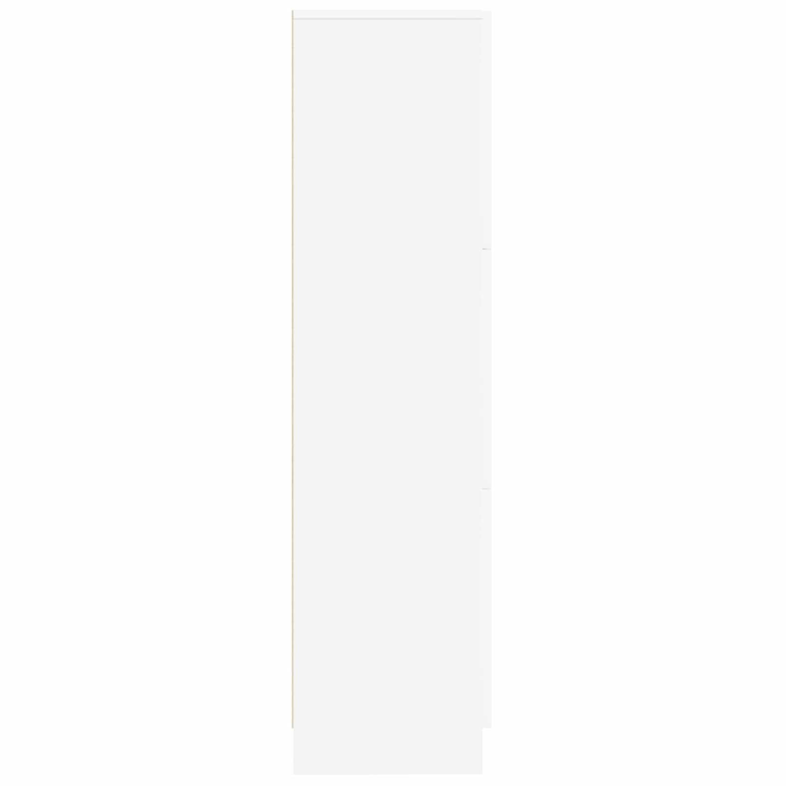 vidaXL Highboard Biały 31.5 x 32 x 122.5 cm