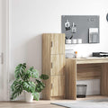 vidaXL Highboard Dąb Sonoma 31.5 x 32 x 122.5 cm