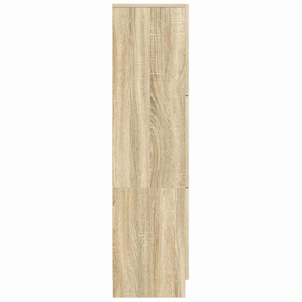 vidaXL Highboard Dąb Sonoma 31.5 x 32 x 122.5 cm