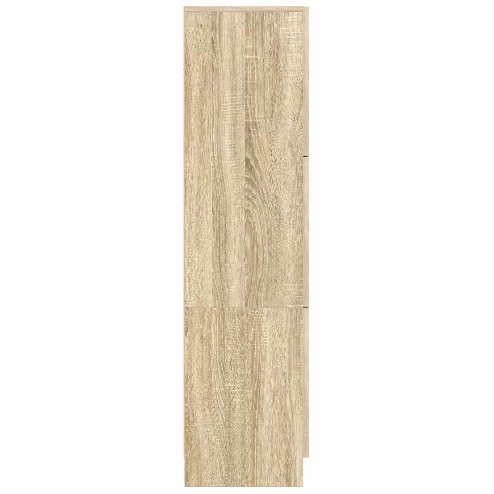 vidaXL Highboard Dąb Sonoma 31.5 x 32 x 122.5 cm