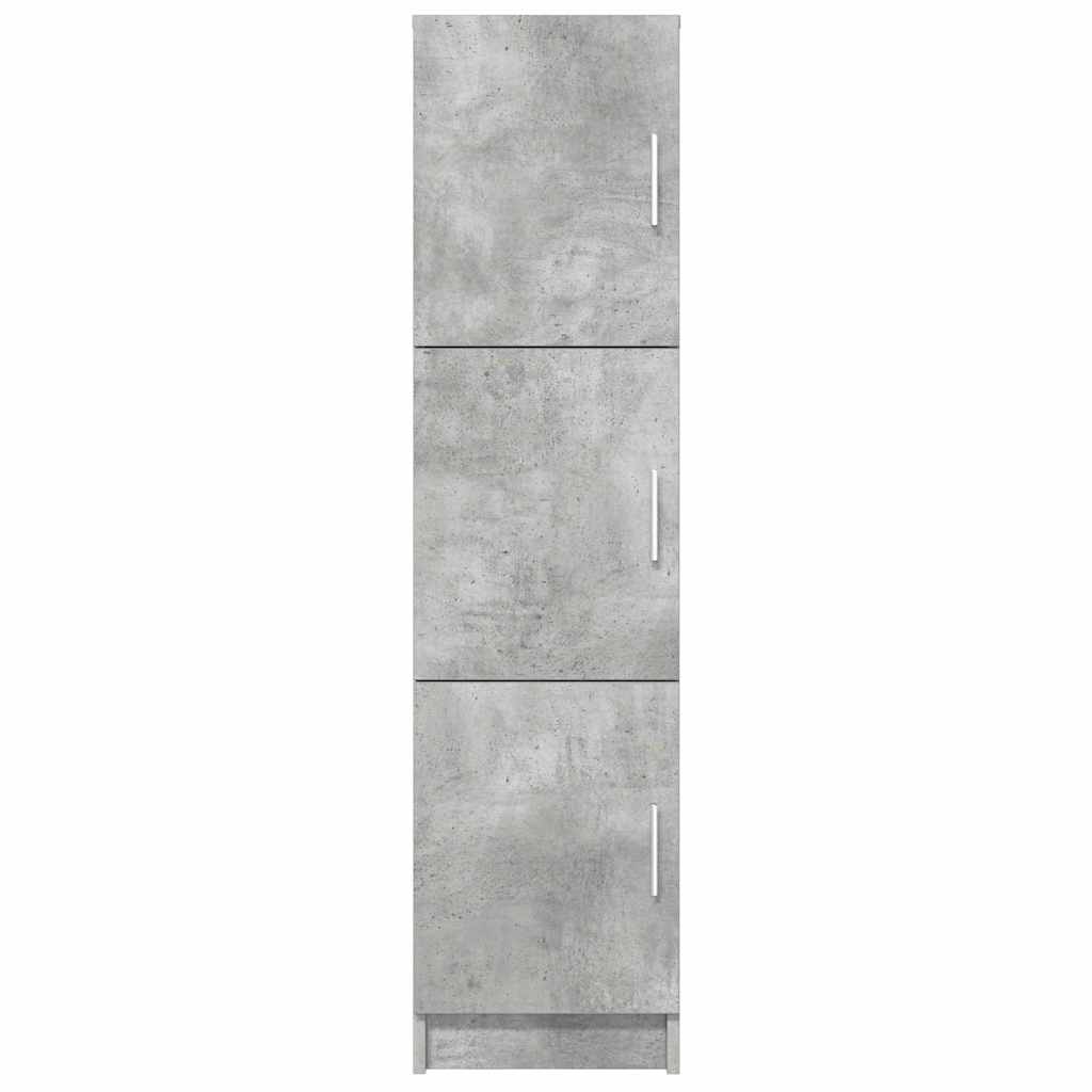 vidaXL Highboard Betonowy szary 31.5 x 32 x 122.5 cm