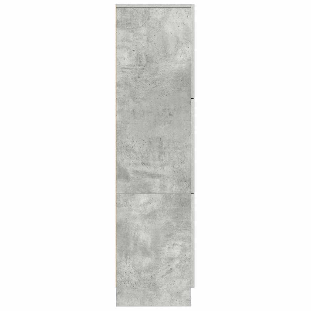 vidaXL Highboard Betonowy szary 31.5 x 32 x 122.5 cm