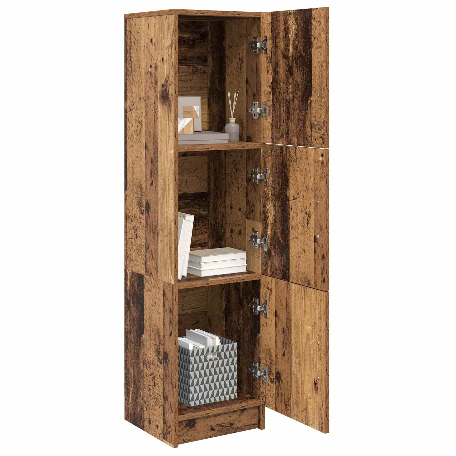 vidaXL Highboard Stare drewno 31.5 x 32 x 122.5 cm