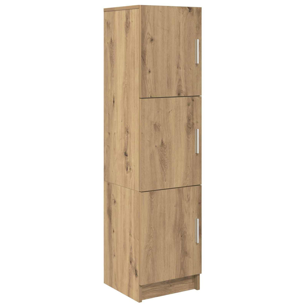 vidaXL Highboard Dąb rzemieślniczy 31.5 x 32 x 122.5 cm