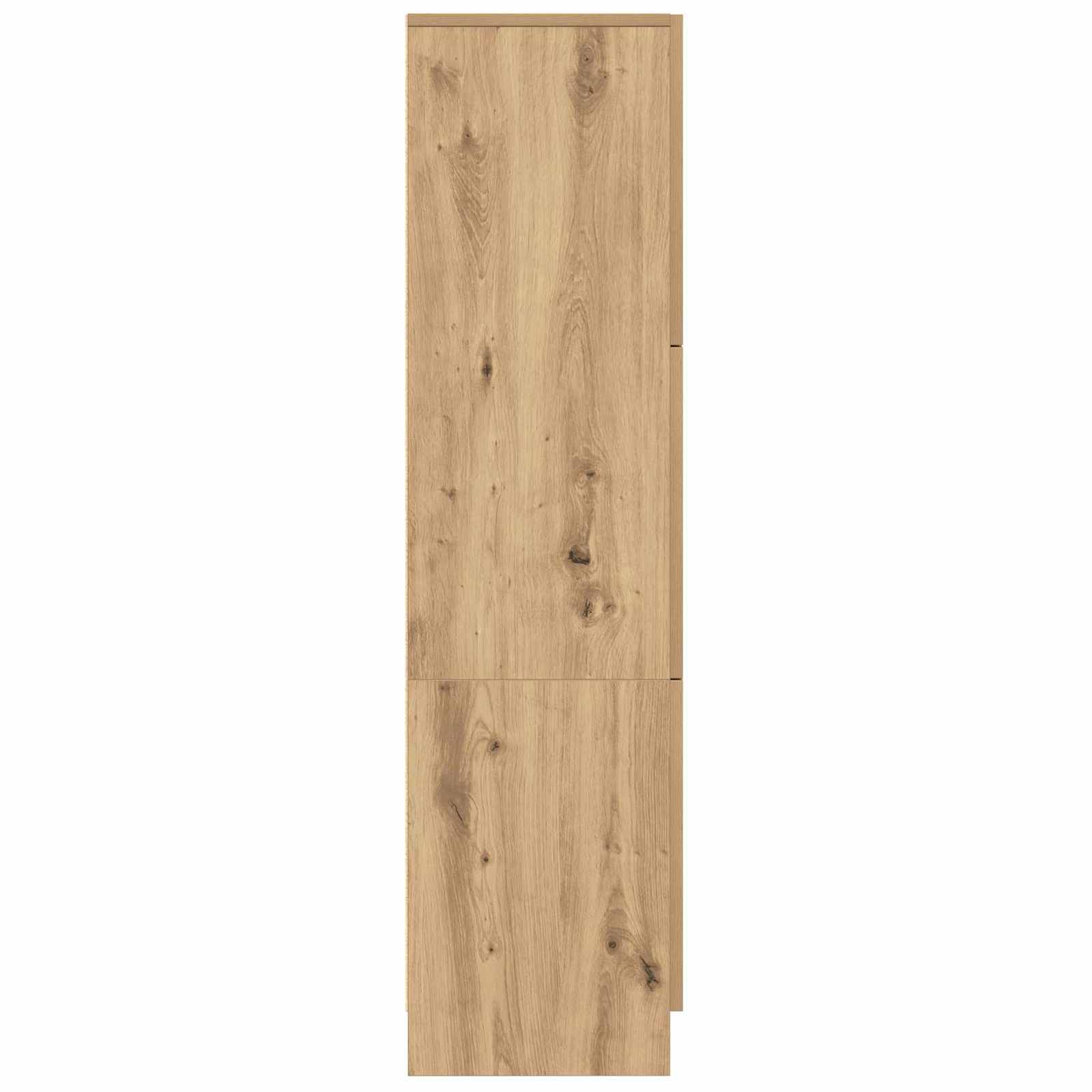 vidaXL Highboard Dąb rzemieślniczy 31.5 x 32 x 122.5 cm