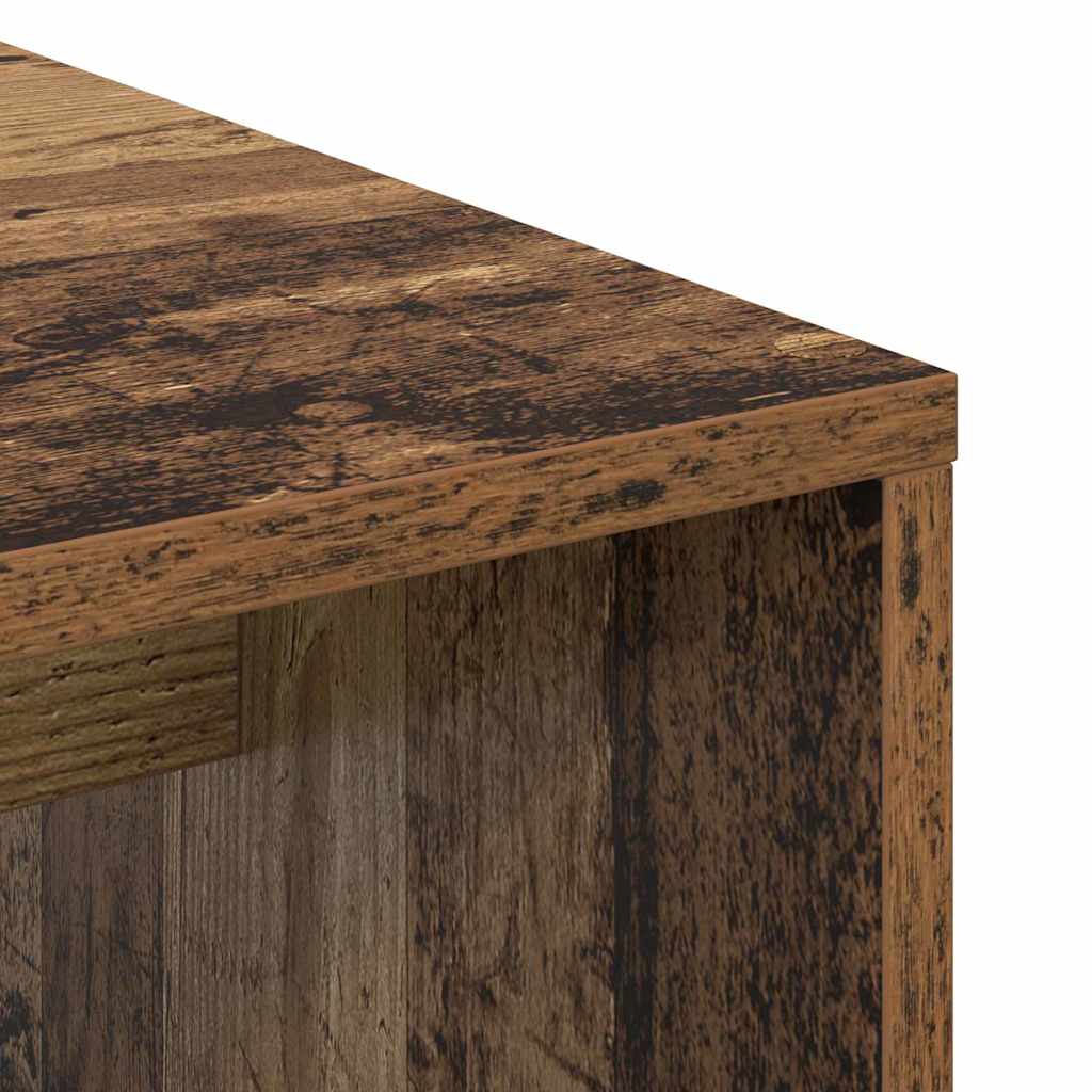vidaXL Biurko Stare drewno 102 x 50 x 124 cm Materiał drewnopochodny
