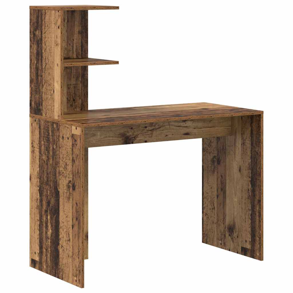 vidaXL Biurko Stare drewno 102 x 50 x 124 cm Materiał drewnopochodny