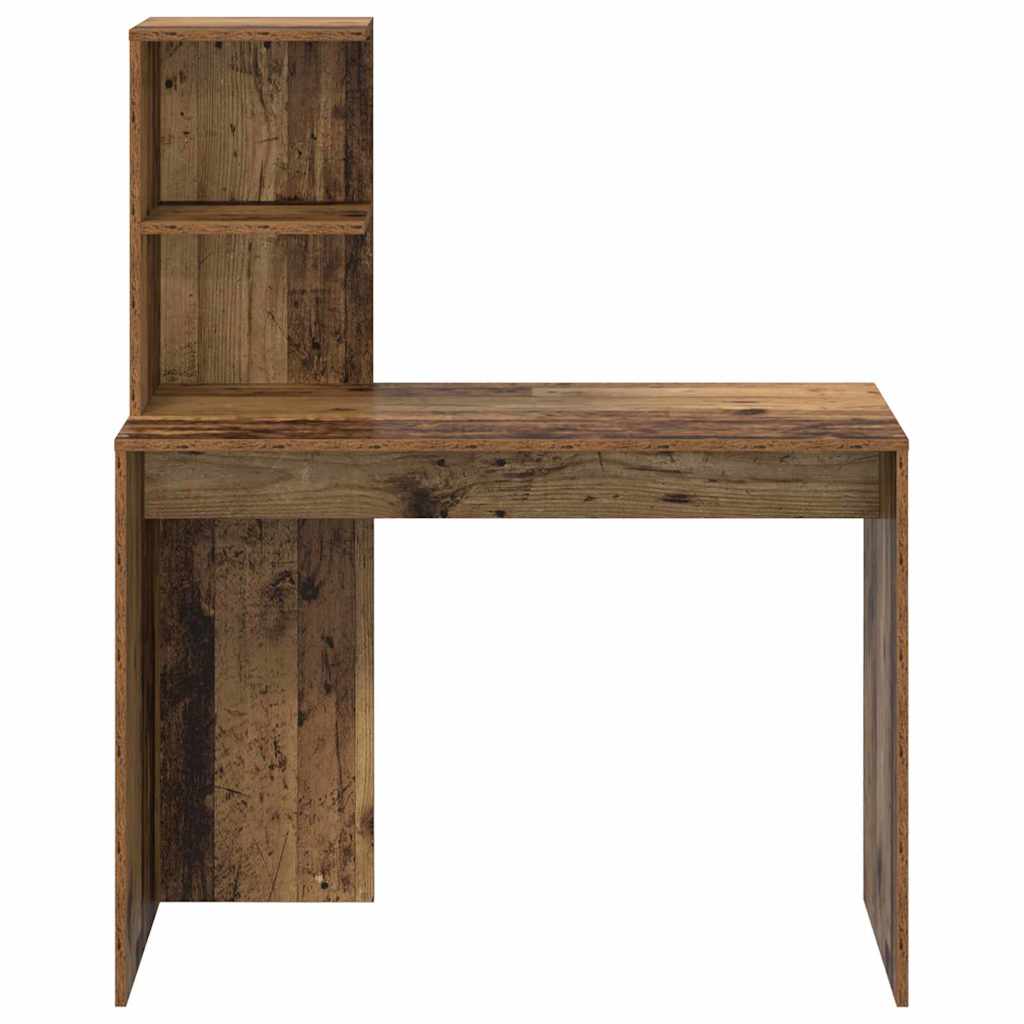 vidaXL Biurko Stare drewno 102 x 50 x 124 cm Materiał drewnopochodny