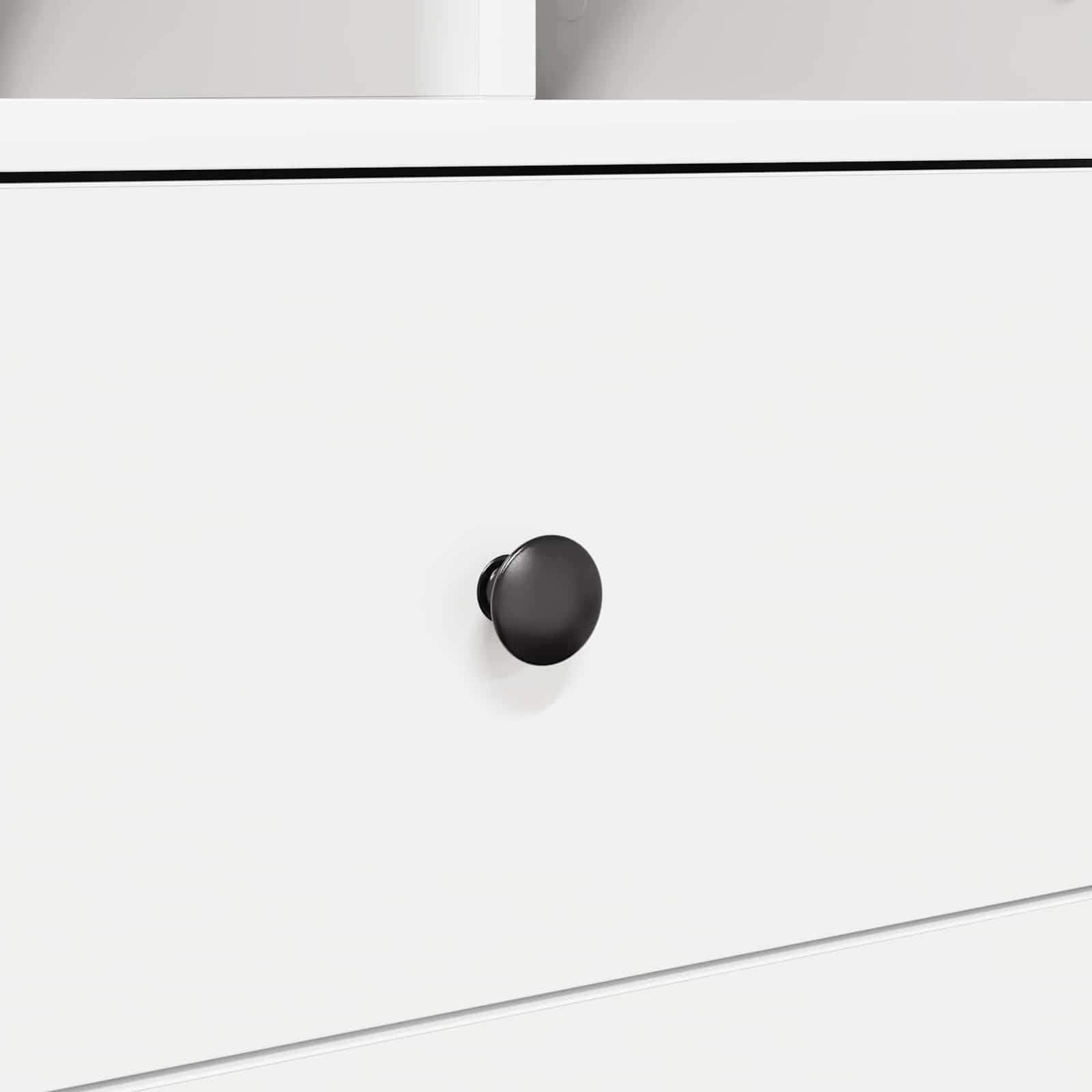 vidaXL Highboard z szufladą Biały 45,5 x 34 x 127 cm