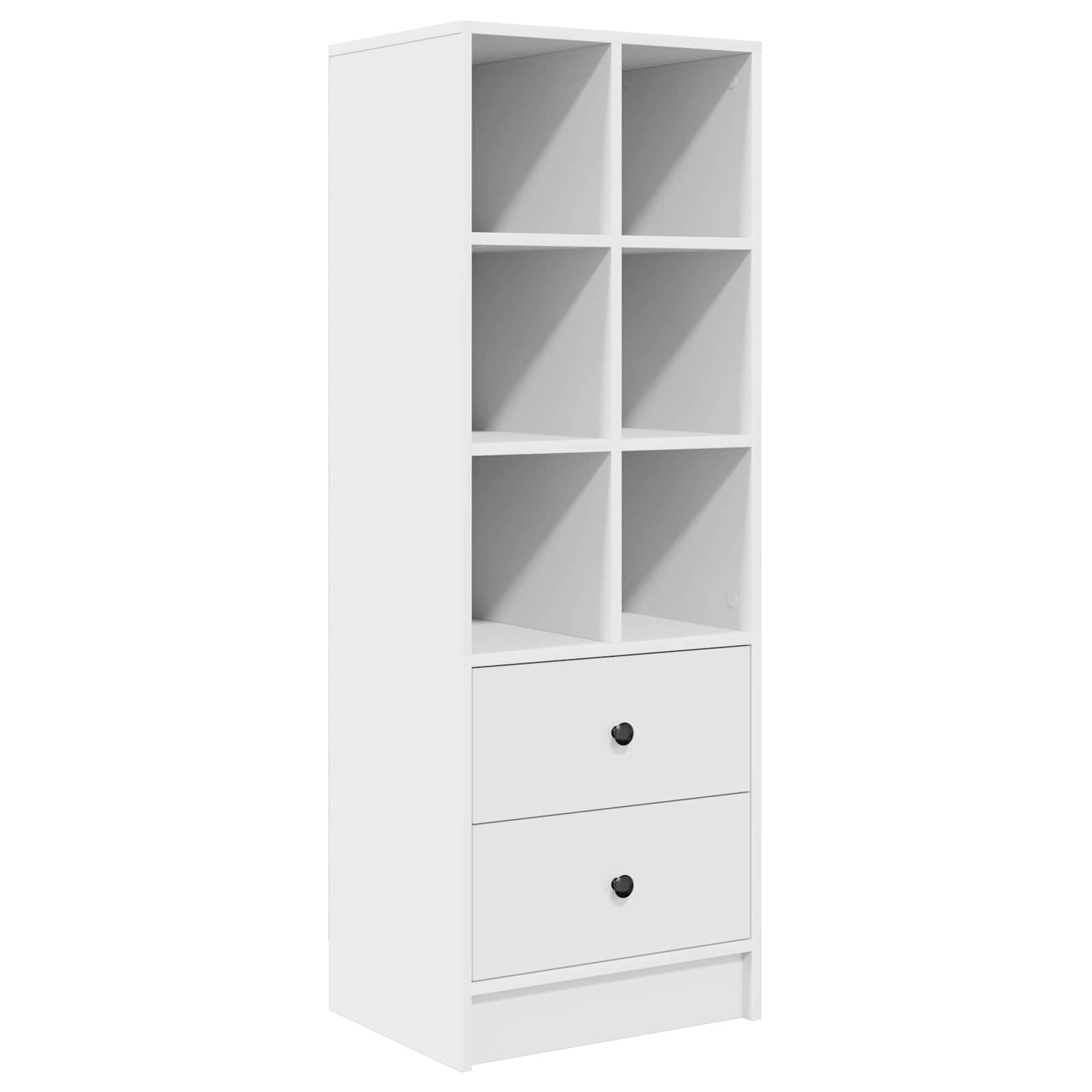 vidaXL Highboard z szufladą Biały 45,5 x 34 x 127 cm