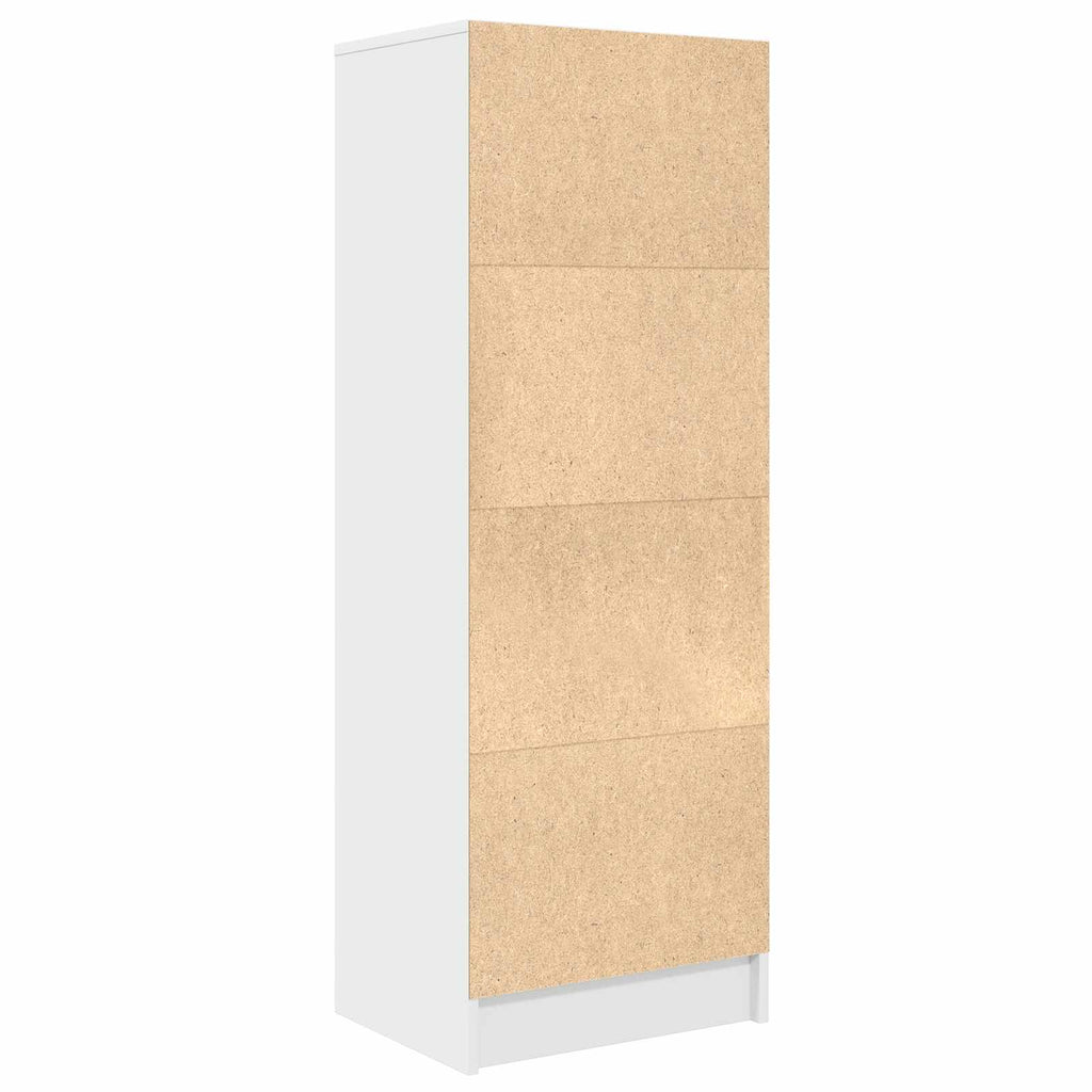 vidaXL Highboard z szufladą Biały 45,5 x 34 x 127 cm