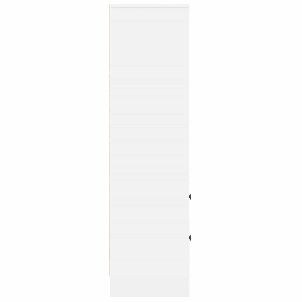 vidaXL Highboard z szufladą Biały 45,5 x 34 x 127 cm